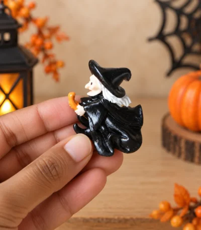 Halloween Miniature Figurine Décor Set – Assorted Designs - Image 2