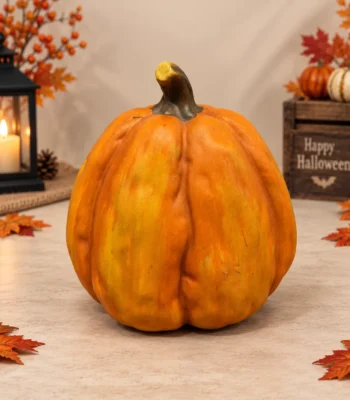 Decorative Autumn Pumpkin Figurines – Set of 3 - Image 3